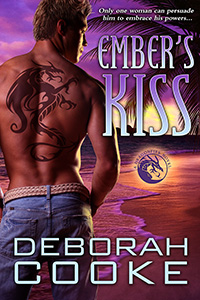 Ember's Kiss, #9 of the Dragonfire Novels, a series of paranormal romances by Deborah Cook