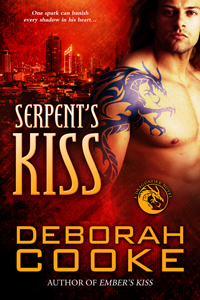 Serpent's Kiss, #13 of the Dragonfire Novels, a series of paranormal romances by Deborah Cooke